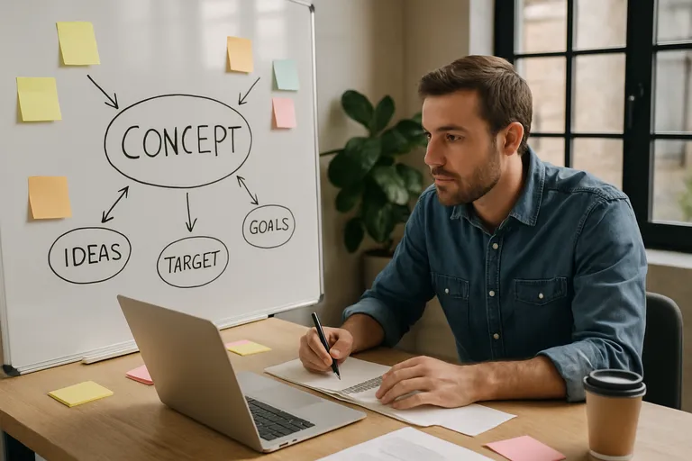 Het ontwikkelen van een sterk concept