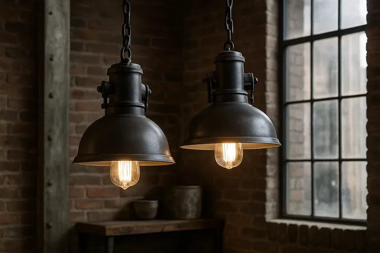 Stoere industriële lampen: karaktervolle verlichting voor elk interieur